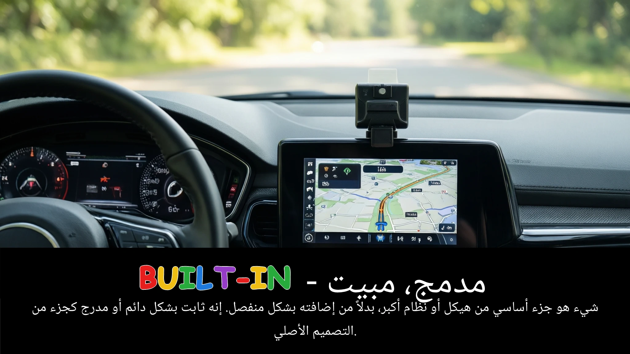 Arabic Illustration for built-in